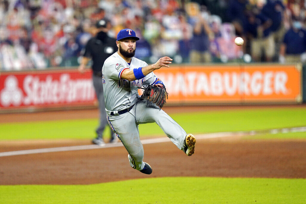 APTOPIX Rangers Astros Baseball
